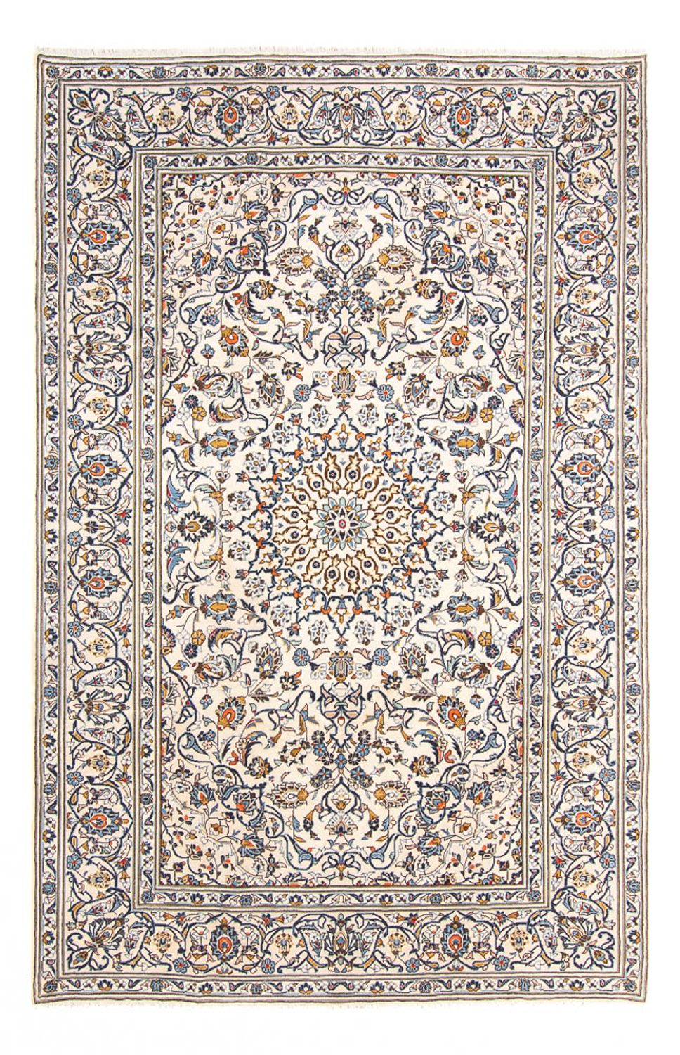 Alfombra persa - Keshan - 290 x 200 cm - beige