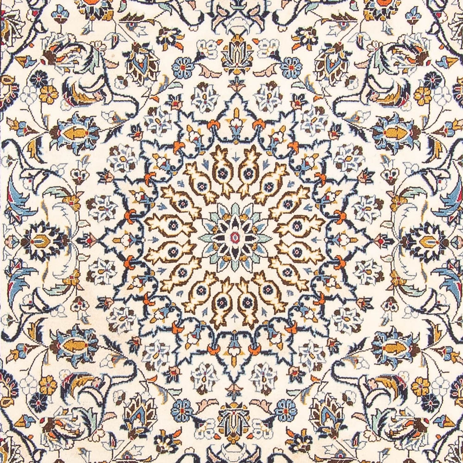 Alfombra persa - Keshan - 290 x 200 cm - beige