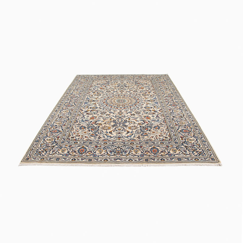 Alfombra persa - Keshan - 290 x 200 cm - beige