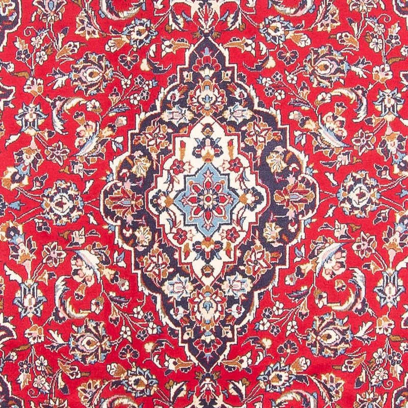 Alfombra persa - Keshan - 295 x 197 cm - rojo