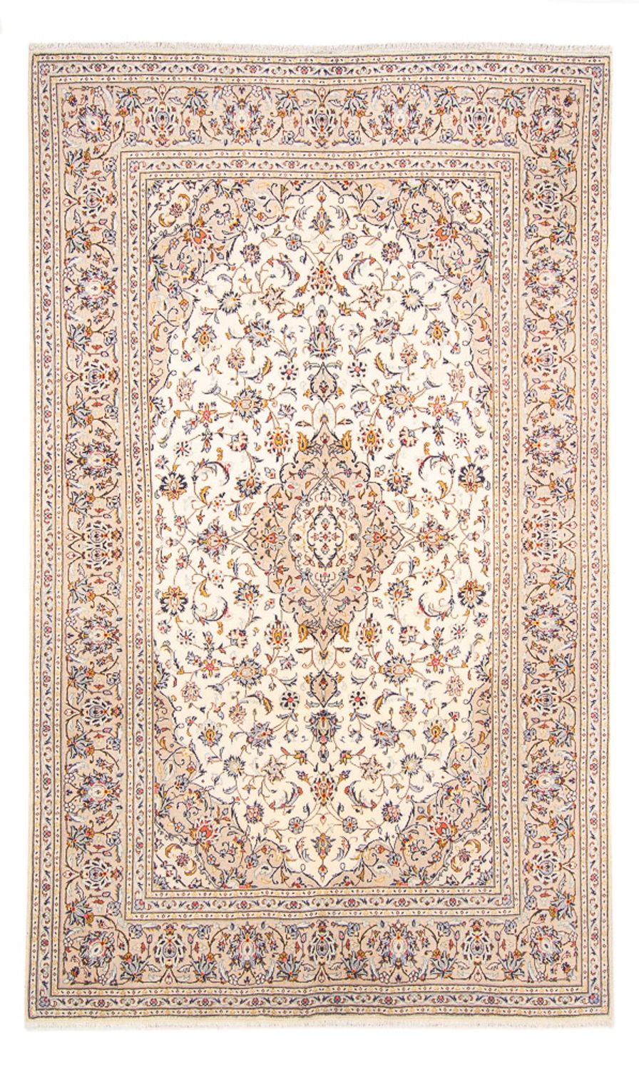 Alfombra persa - Keshan - 300 x 194 cm - crema