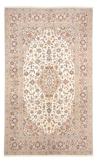 Alfombra persa - Keshan - 300 x 194 cm - crema