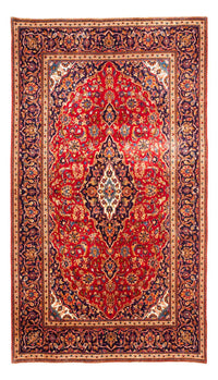 Alfombra persa - Keshan - 303 x 192 cm - rojo