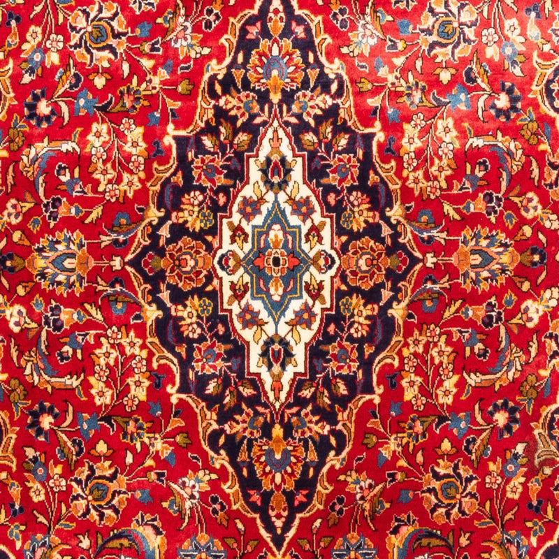 Alfombra persa - Keshan - 303 x 192 cm - rojo