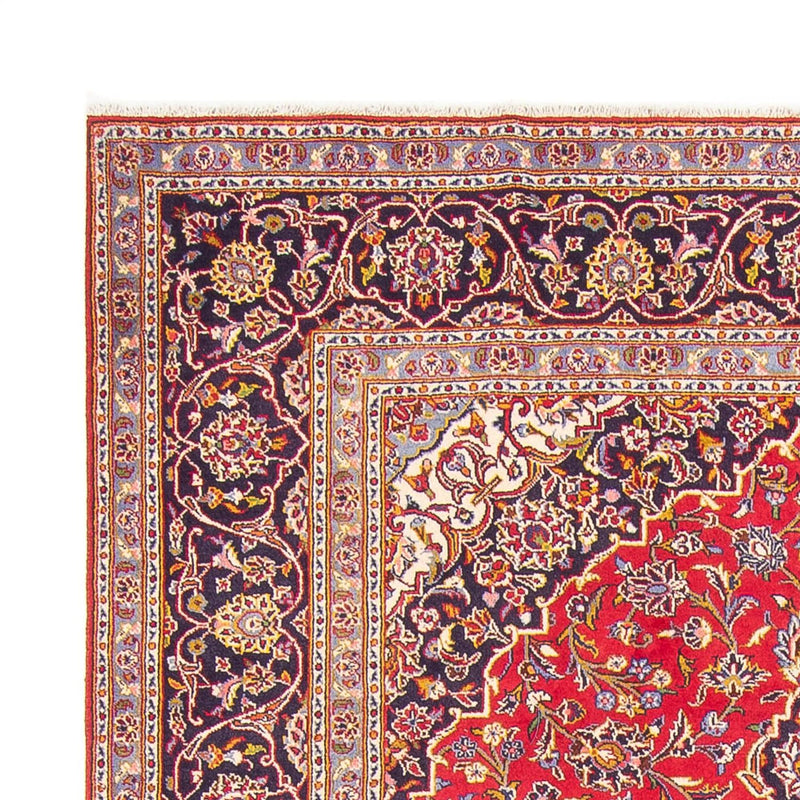 Alfombra persa - Keshan - 295 x 198 cm - rojo