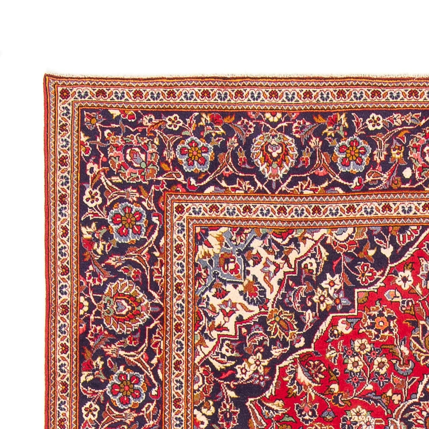 Alfombra persa - Keshan - 298 x 196 cm - rojo