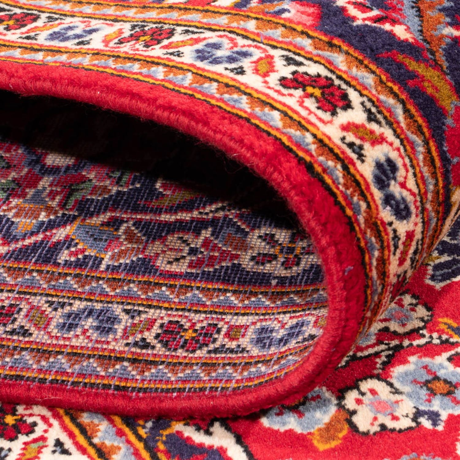 Alfombra persa - Keshan - 298 x 196 cm - rojo