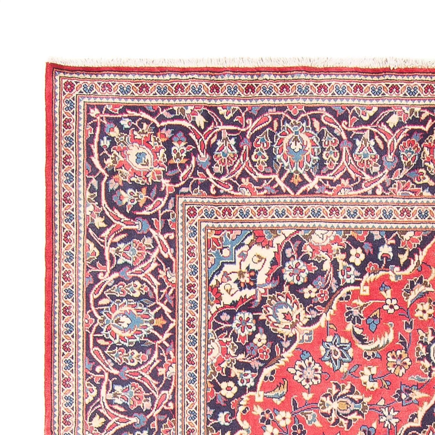 Alfombra persa - Keshan - 300 x 195 cm - rojo