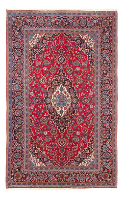Alfombra persa - Keshan - 300 x 195 cm - rojo
