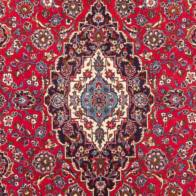 Alfombra persa - Keshan - 300 x 195 cm - rojo