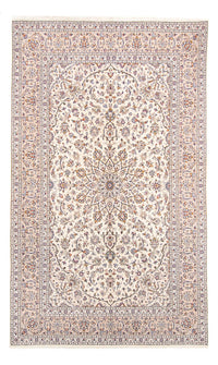 Alfombra persa - Keshan - 302 x 194 cm - crema