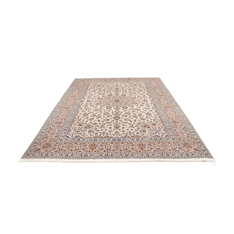 Alfombra persa - Keshan - 302 x 194 cm - crema
