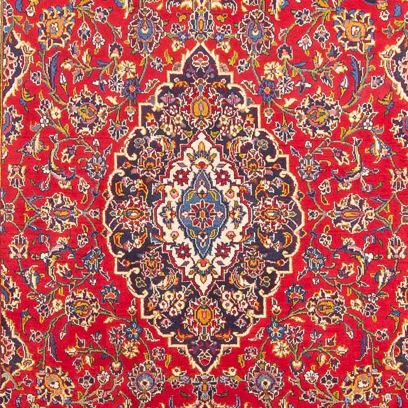Alfombra persa - Keshan - 305 x 192 cm - rojo