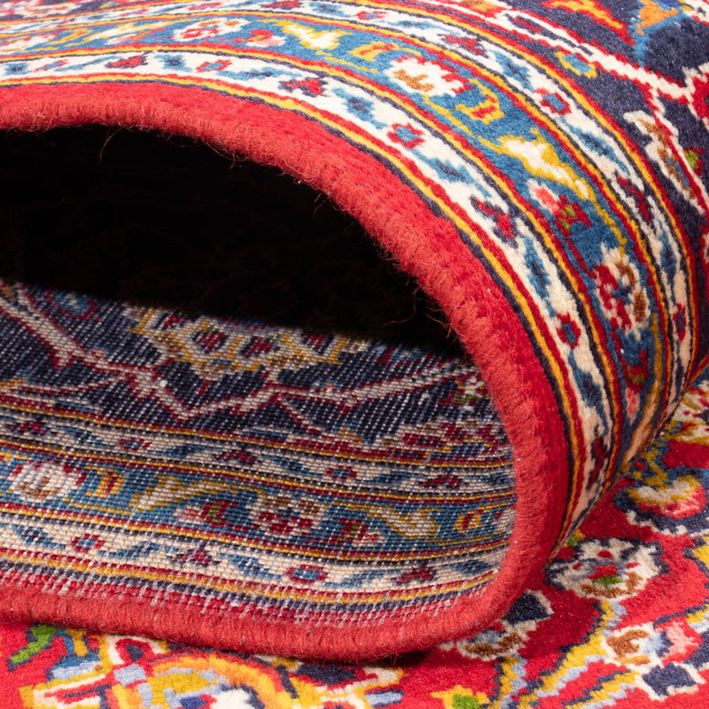 Alfombra persa - Keshan - 305 x 192 cm - rojo