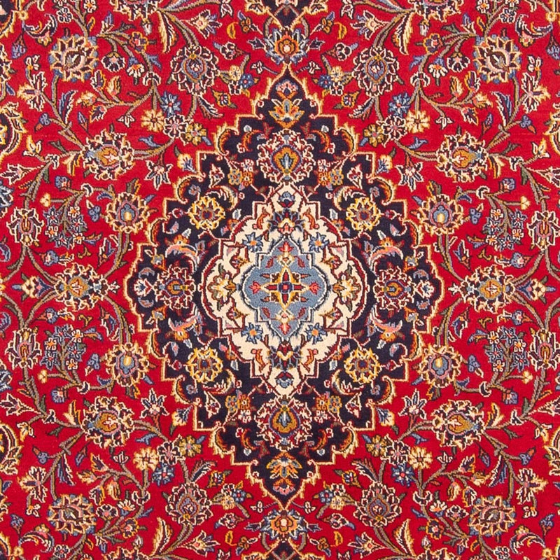 Alfombra persa - Keshan - 293 x 200 cm - rojo