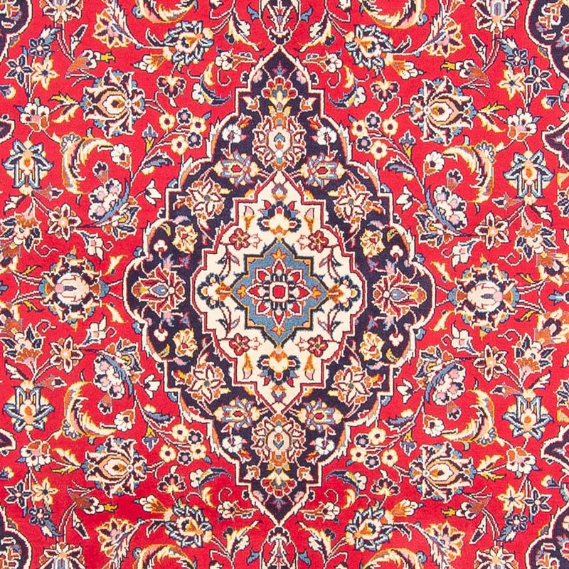 Alfombra persa - Keshan - 294 x 200 cm - rojo