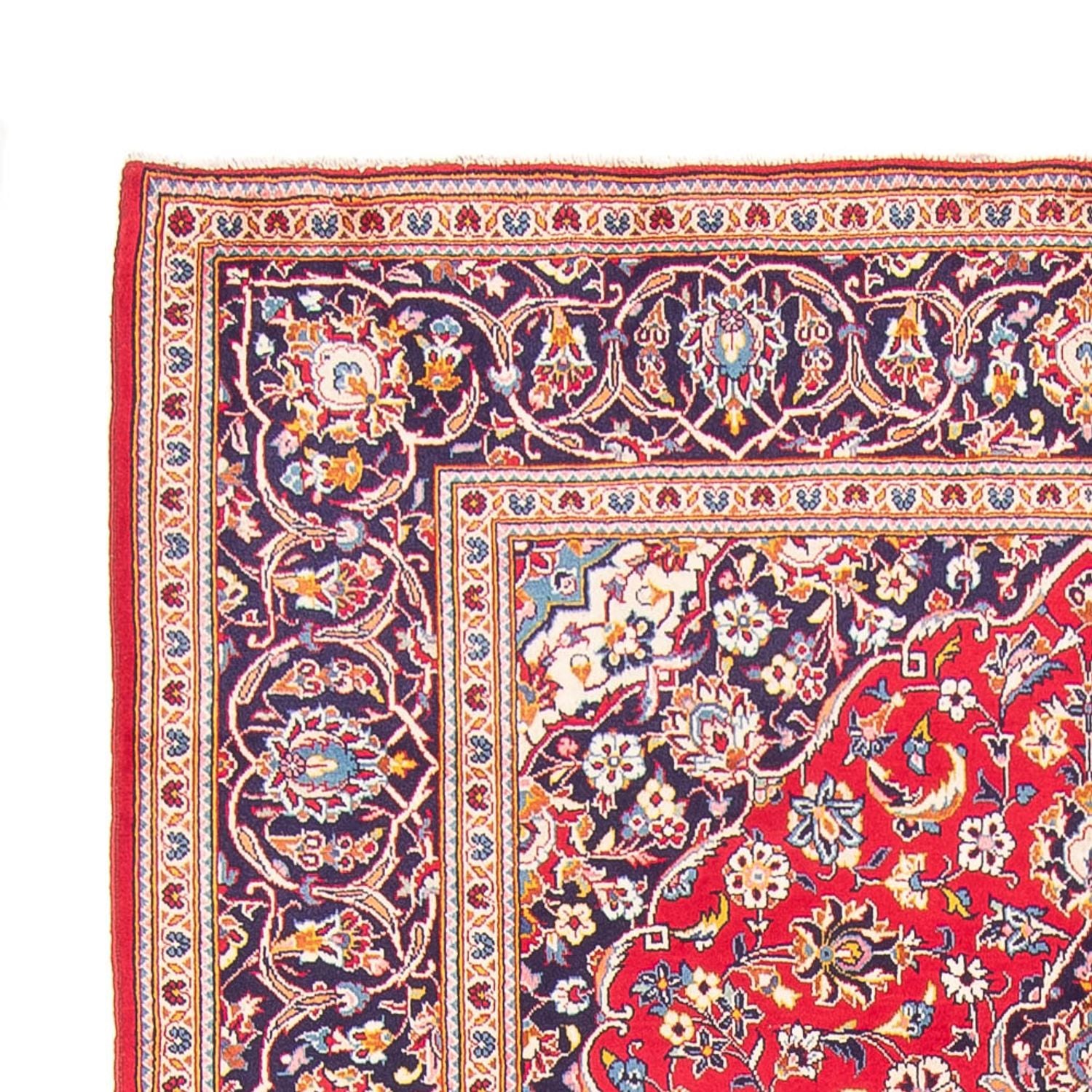 Alfombra persa - Keshan - 294 x 200 cm - rojo