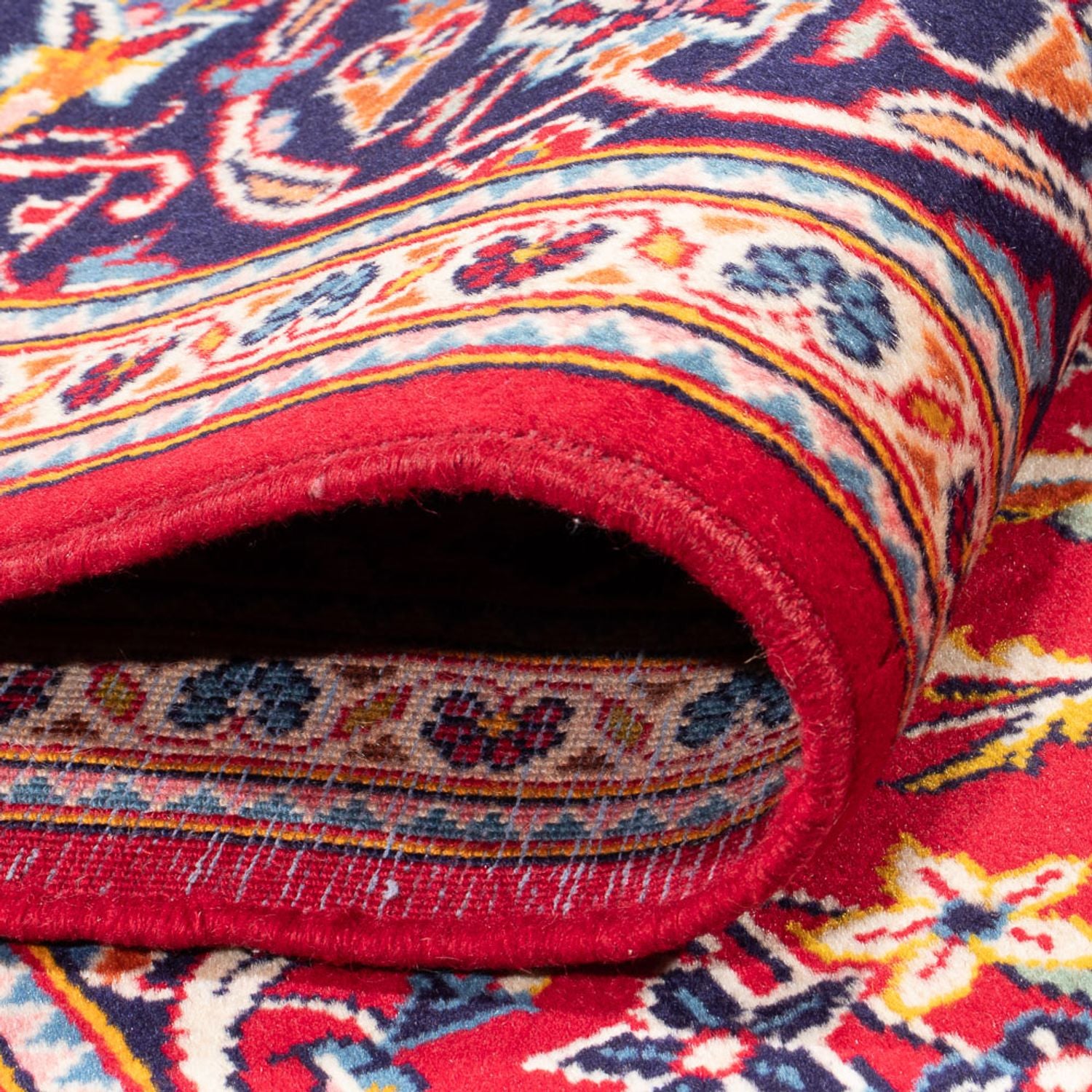 Alfombra persa - Keshan - 294 x 200 cm - rojo