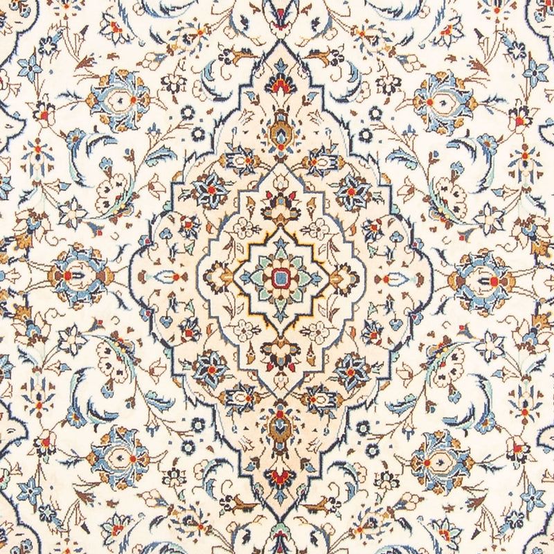 Alfombra persa - Keshan - 300 x 196 cm - crema