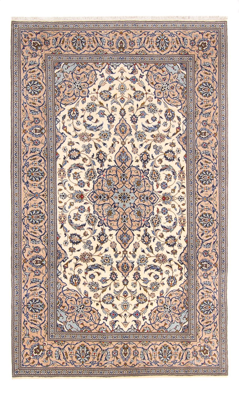Alfombra persa - Keshan - 306 x 192 cm - crema