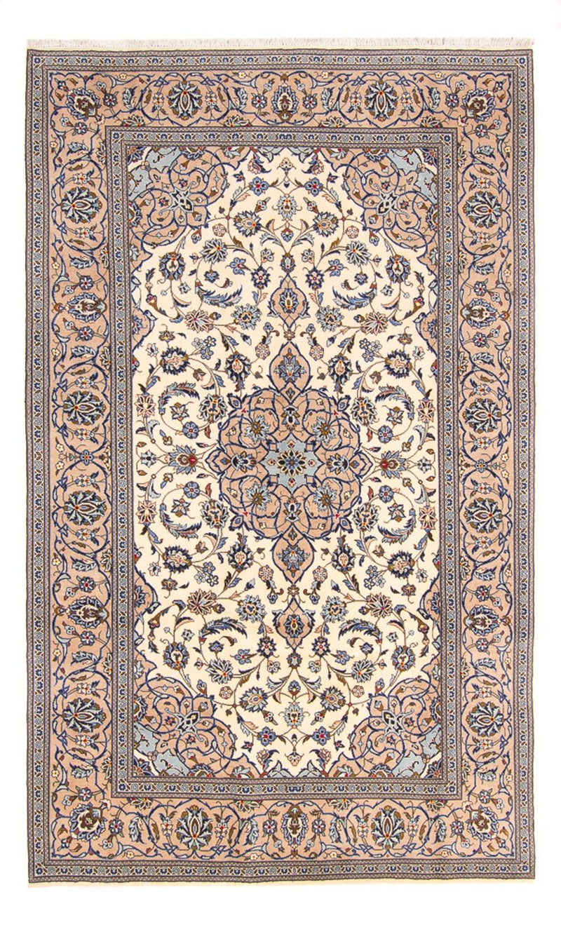 Alfombra persa - Keshan - 306 x 192 cm - crema