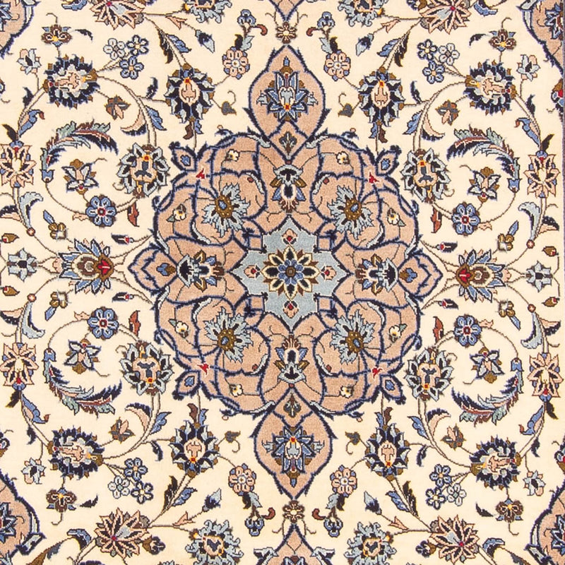 Alfombra persa - Keshan - 306 x 192 cm - crema