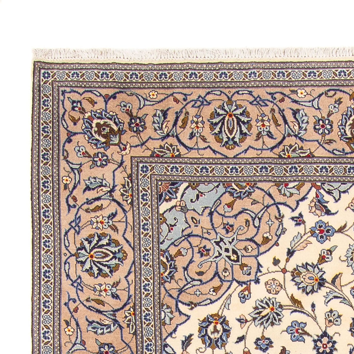 Kashan Alfombra 192x306cm - Alfombra persa - crema