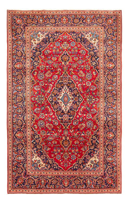 Alfombra persa - Keshan - 298 x 198 cm - rojo