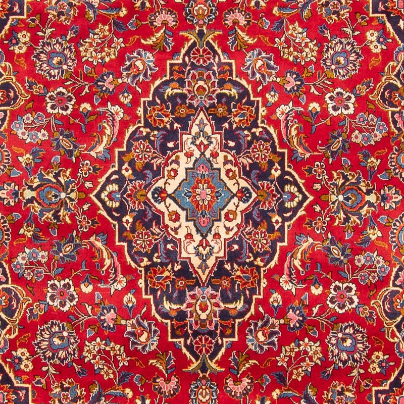 Alfombra persa - Keshan - 298 x 198 cm - rojo