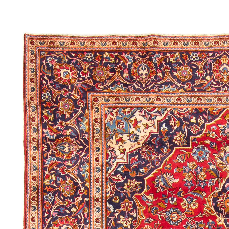 Alfombra persa - Keshan - 298 x 198 cm - rojo