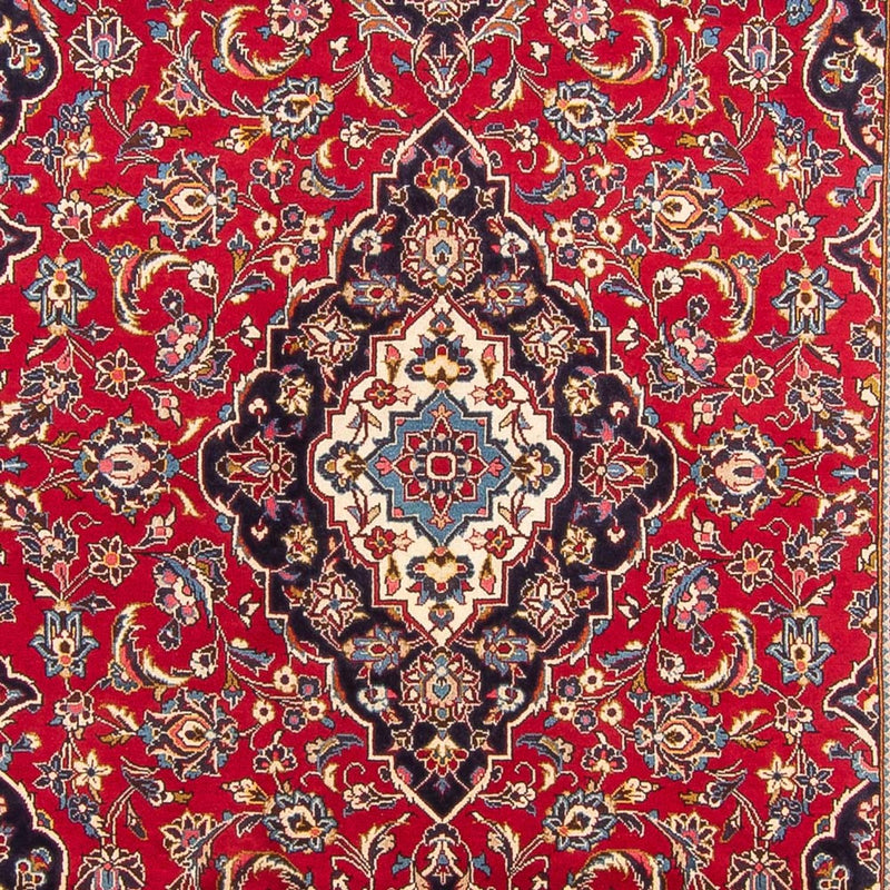 Alfombra persa - Keshan - 295 x 200 cm - rojo