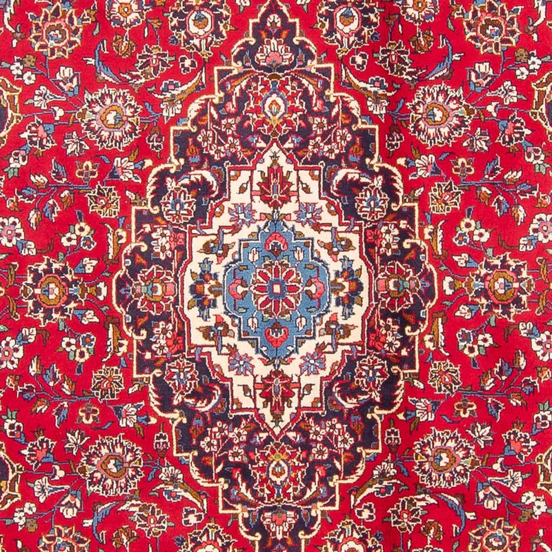 Alfombra persa - Keshan - 300 x 197 cm - rojo