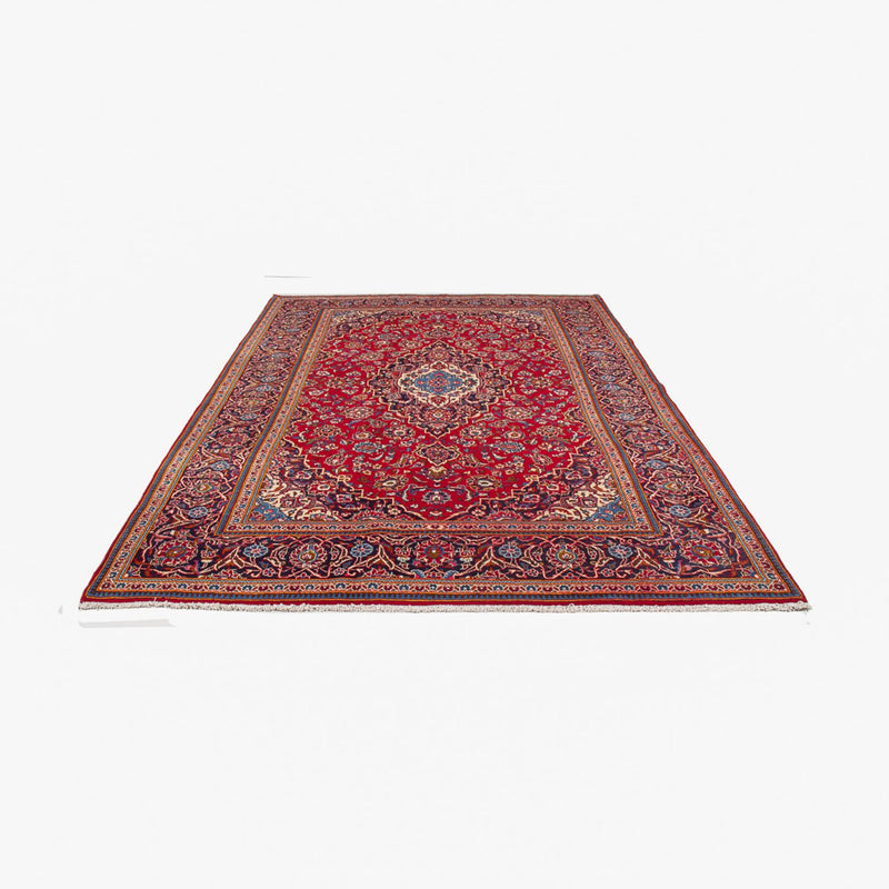 Alfombra persa - Keshan - 300 x 197 cm - rojo