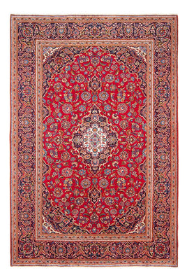 Alfombra persa - Keshan - 300 x 197 cm - rojo