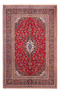 Alfombra persa - Keshan - 293 x 202 cm - rojo