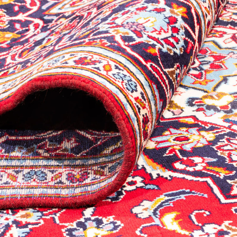 Alfombra persa - Keshan - 294 x 202 cm - rojo