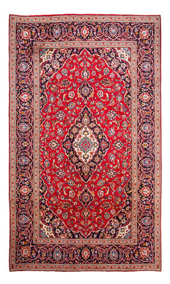 Alfombra persa - Keshan - 297 x 200 cm - rojo
