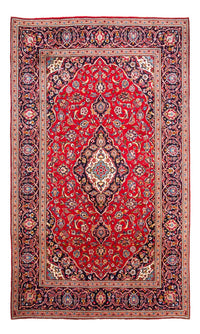 Alfombra persa - Keshan - 297 x 200 cm - rojo