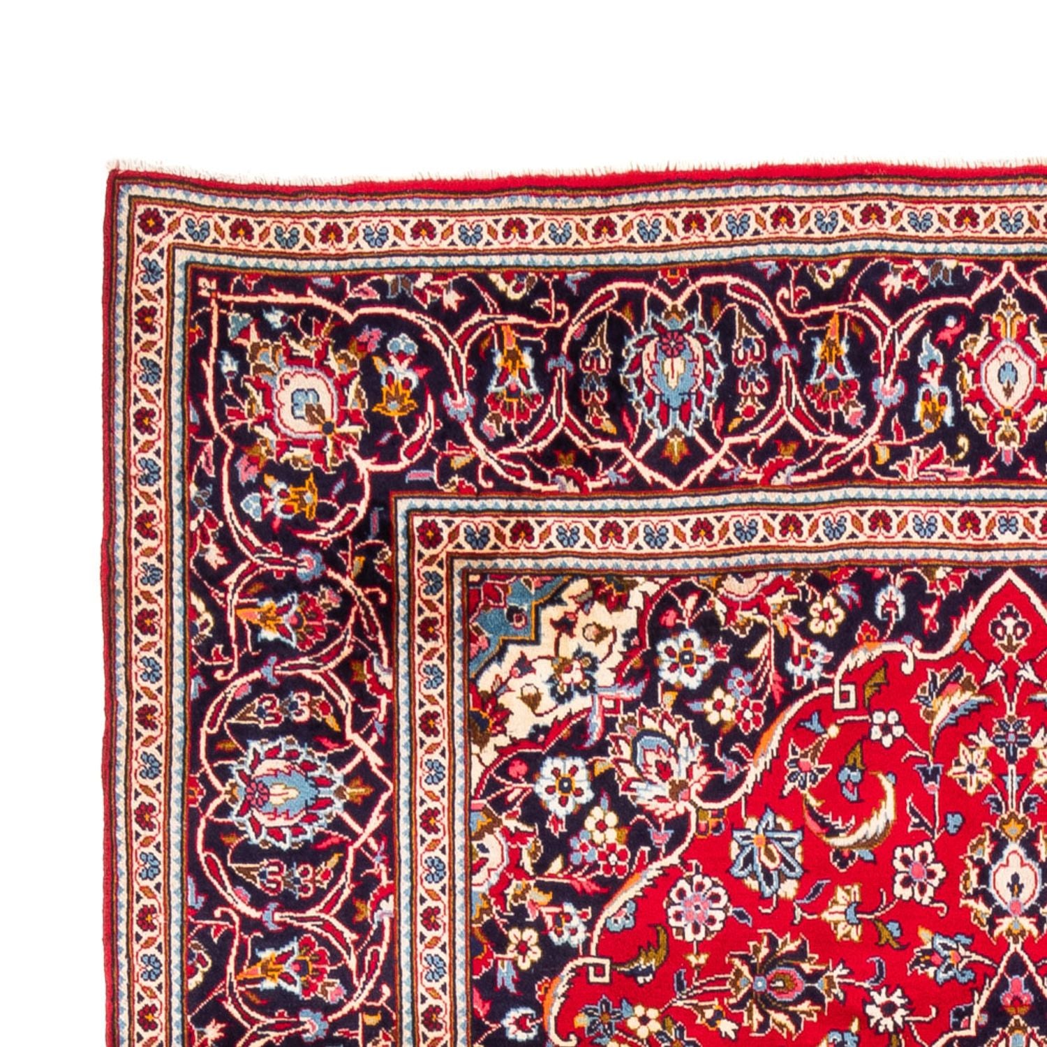 Alfombra persa - Keshan - 297 x 200 cm - rojo