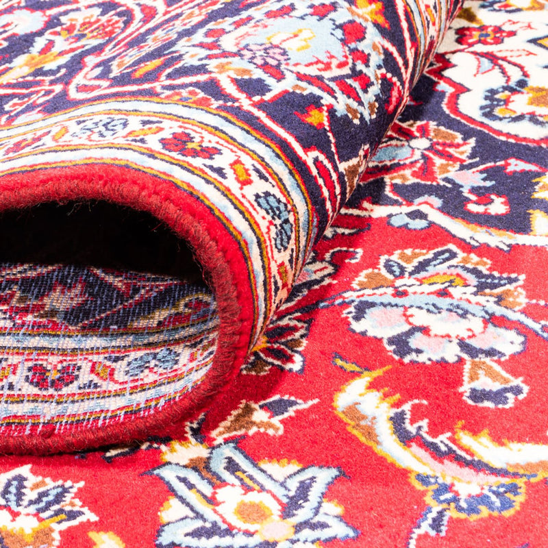 Alfombra persa - Keshan - 297 x 200 cm - rojo
