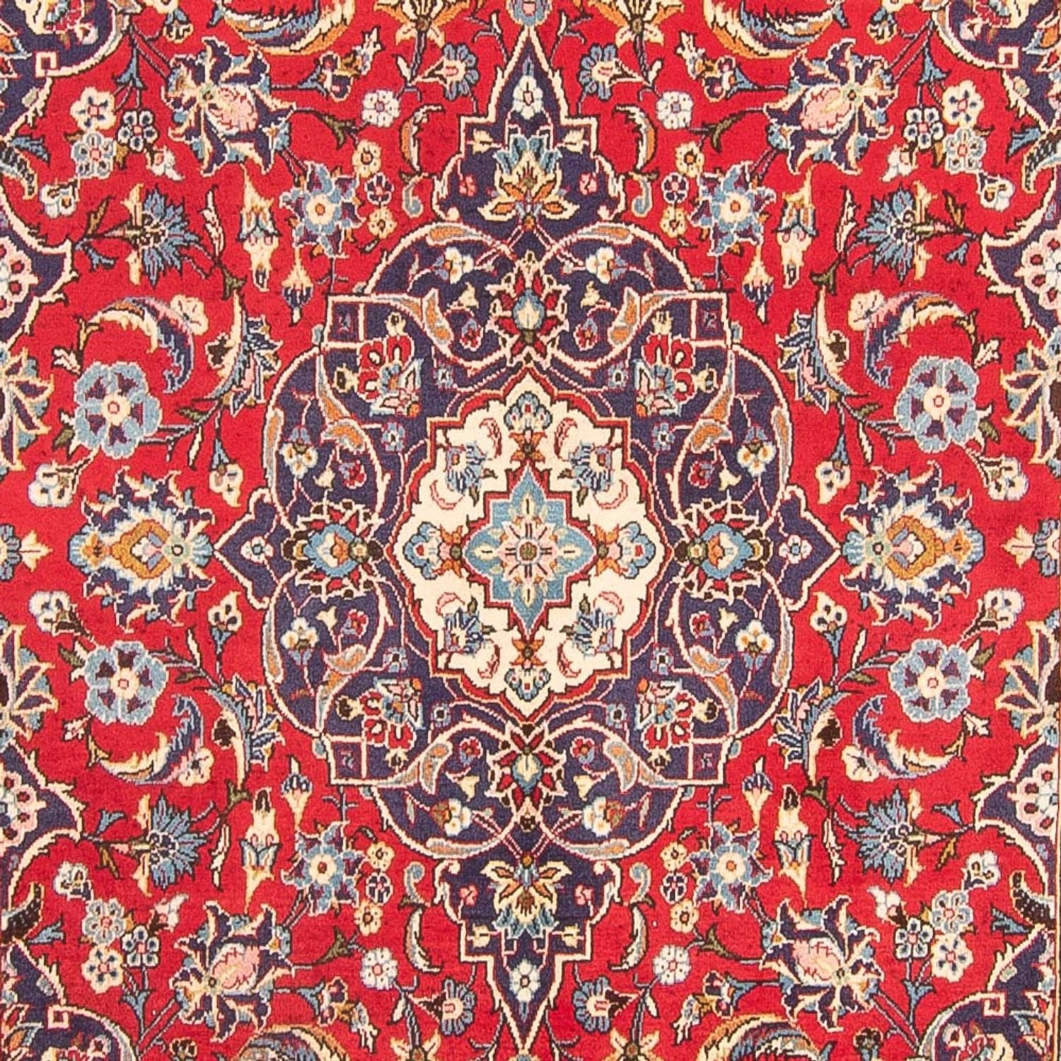 Alfombra persa - Keshan - 310 x 192 cm - rojo