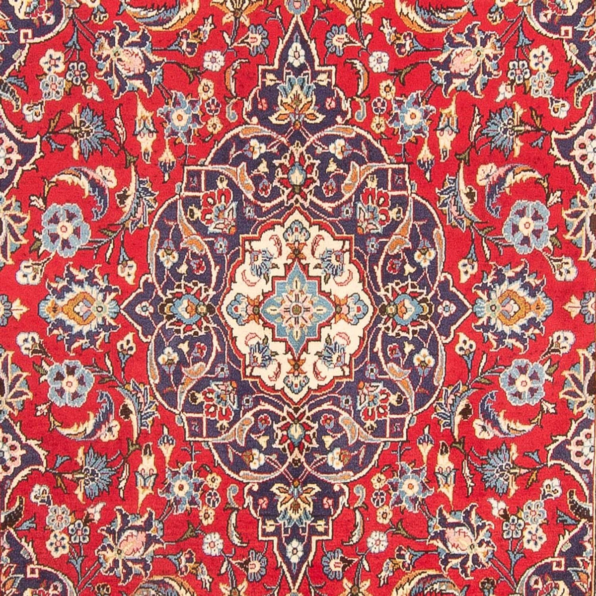 Alfombra persa - Keshan - 310 x 192 cm - rojo