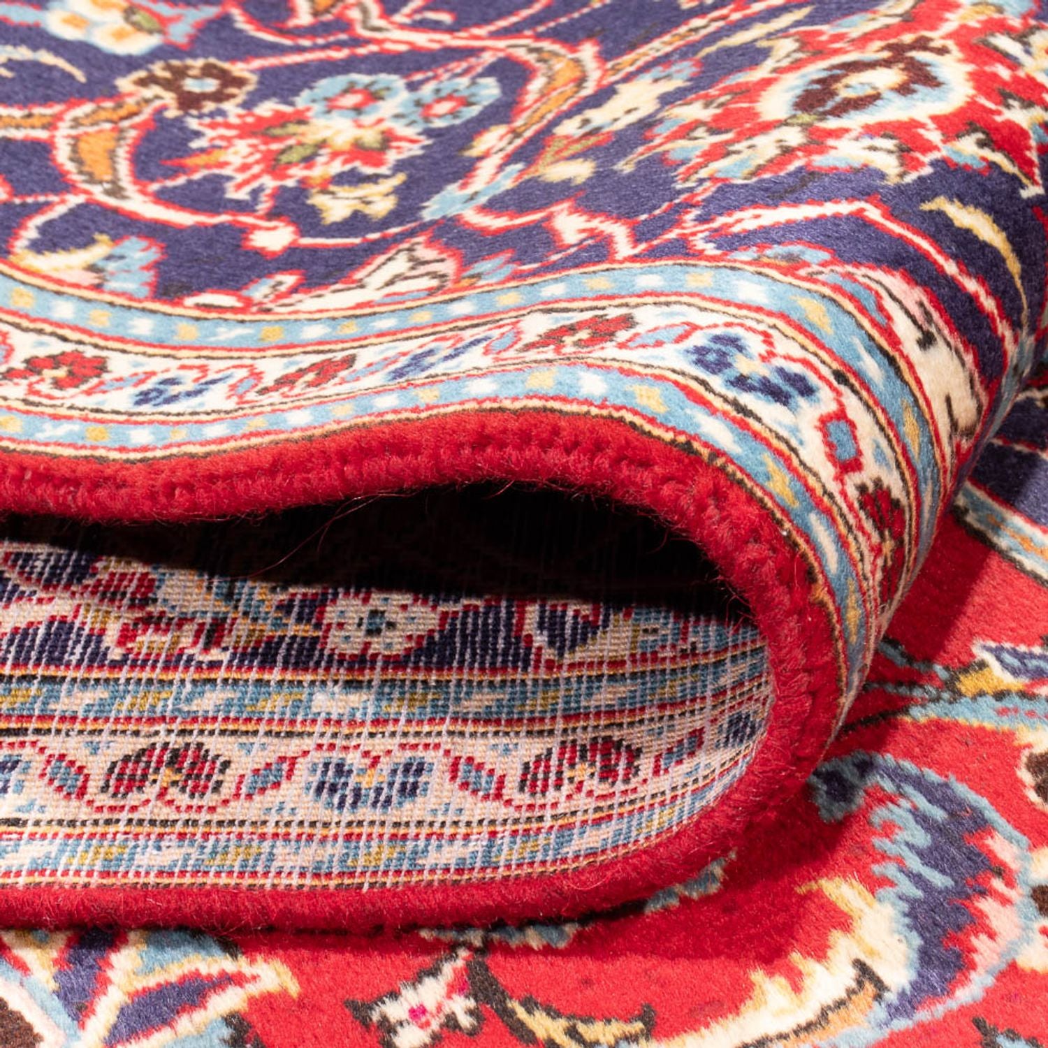Alfombra persa - Keshan - 310 x 192 cm - rojo