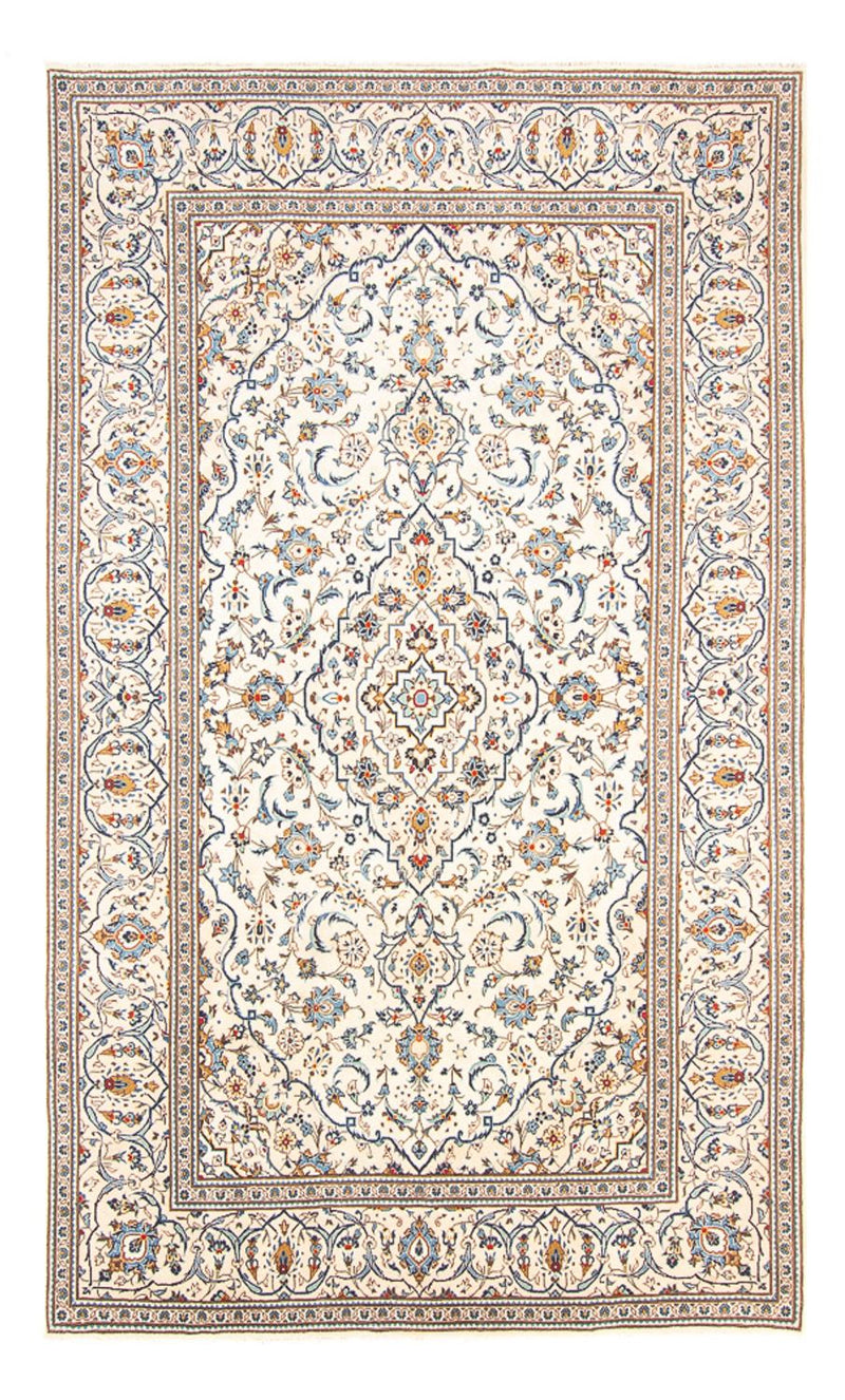 Alfombra persa - Keshan - 304 x 196 cm - crema