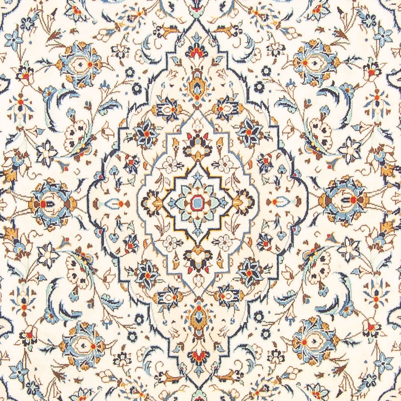 Alfombra persa - Keshan - 304 x 196 cm - crema