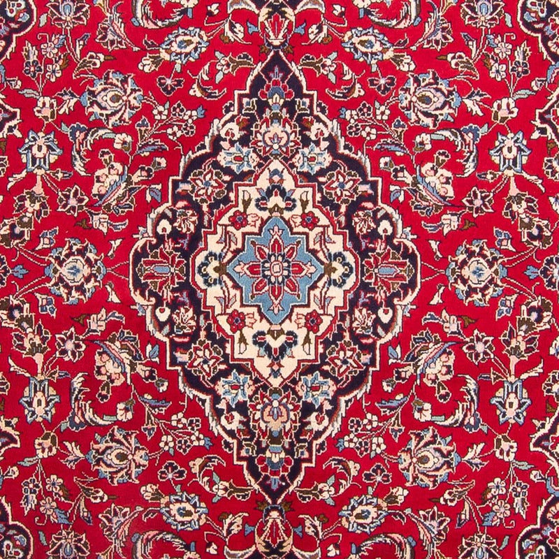 Alfombra persa - Keshan - 304 x 196 cm - rojo
