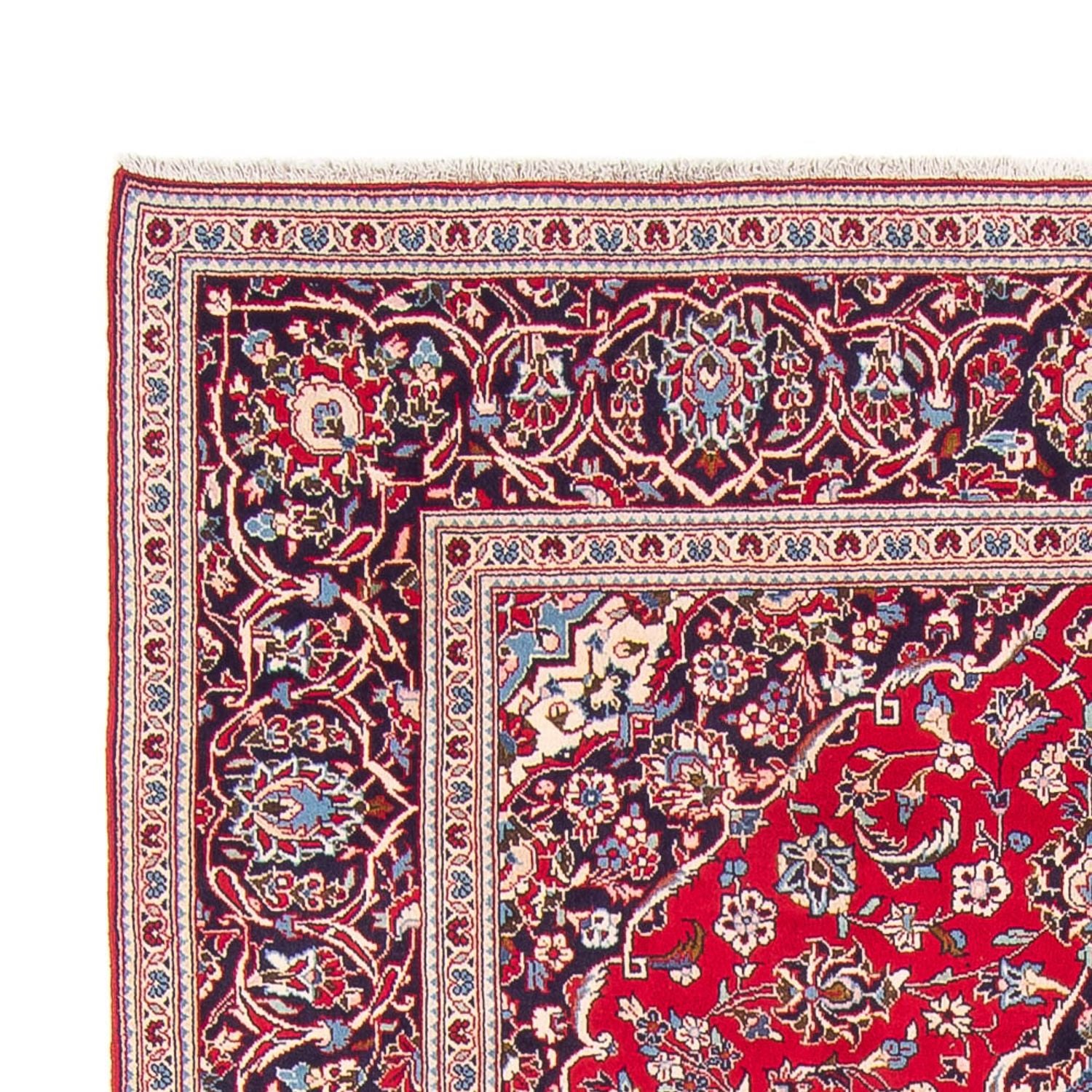 Alfombra persa - Keshan - 304 x 196 cm - rojo