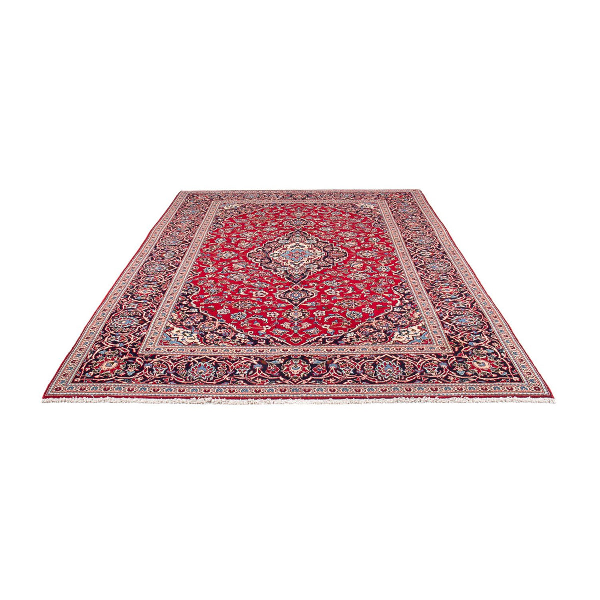 Alfombra persa - Keshan - 304 x 196 cm - rojo