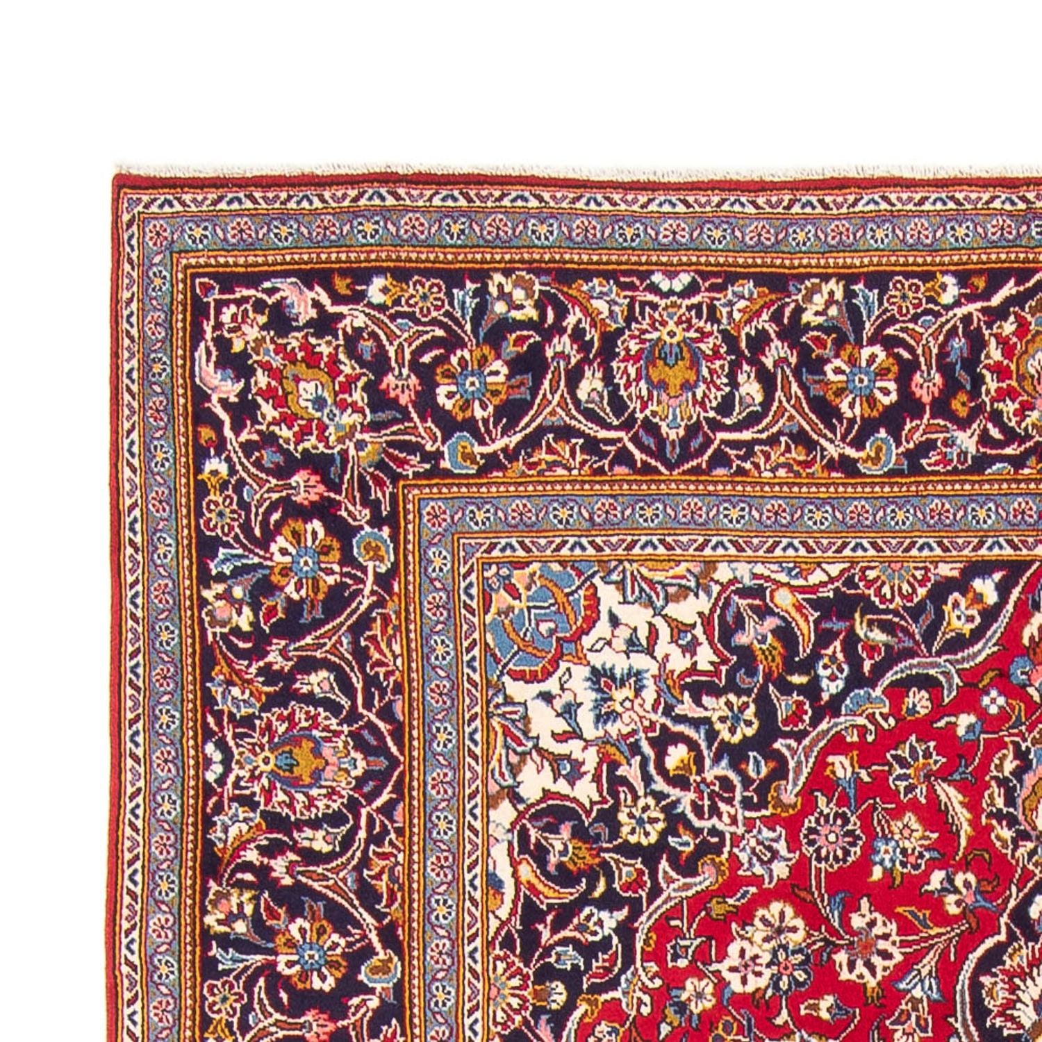 Alfombra persa - Keshan - 304 x 196 cm - rojo