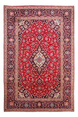 Alfombra persa - Keshan - 310 x 193 cm - rojo